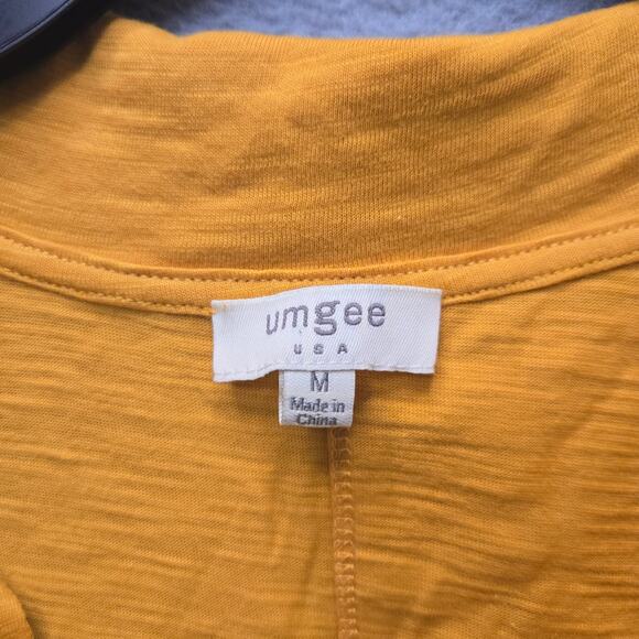 Umgee Paisley Patchwork Collared Shirt Size Medium - Picture 2 of 4